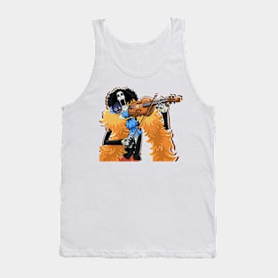 Skull with violin Tank Top